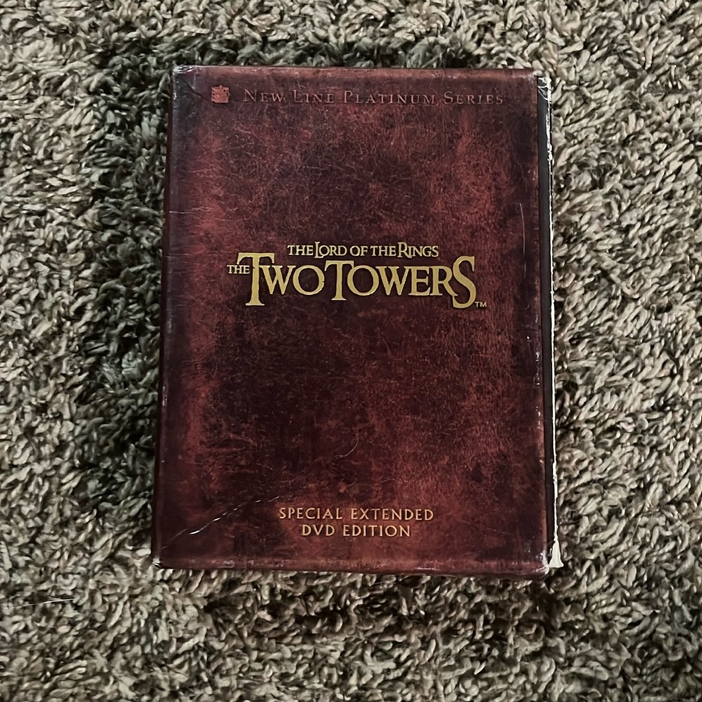 Lord Of The Rings Two Towers 4 Disk Set